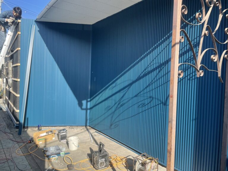 店舗外装リフォーム工事